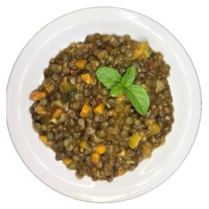 Guiso de lentejas con vegetales Fit