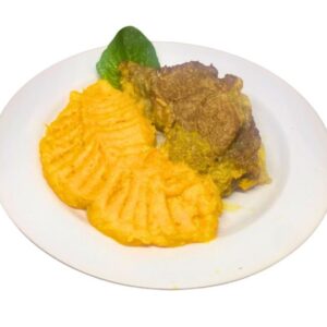 Cerdo con pure de Calabaza Light