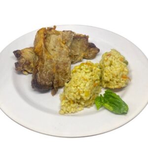 Cerdo con arroz yamani Light