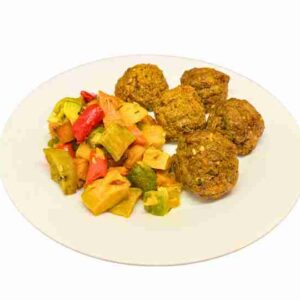 Albóndigas con hortalizas light