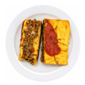 Pastel de carne con calabaza Fit