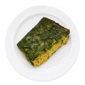 Pastel de pollo con espinacas Fit